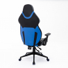 Verstelbare ergonomische kunstleren gaming bureaustoel Portimao Sky Keuze