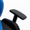 Chaise de jeu ergonomique en similicuir de sport réglable Portimao Sky 