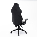 Chaise de bureau ergonomique réglable similicuir design sportif Portimao Modèle
