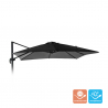 Toile de Remplacement pour parasol de Jardin 3x3 Paradise Noir Vente