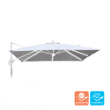 Vervangend doek voor tuinparasol Paradise White, 3x3 m Verkoop