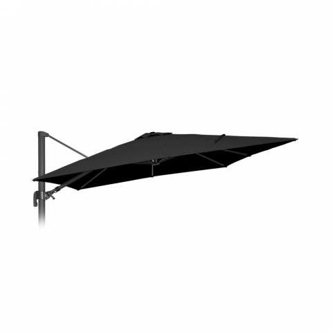 Toile de remplacement pour parasol de Jardin 3x3 Vienna Noir Promotion