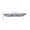 Vervangend doek voor tuinparasol Paradise White, 3x3 m Aanbieding