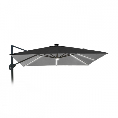 Toile de remplacement parasol de Jardin 3x3 Paradise LED Noir Light Promotion