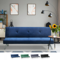 2-zits design slaapbank in fluwelen stof Probatus Aanbieding