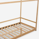 Lit bébé Montessori pour enfants maison en bois 80x160cm Husty Modèle
