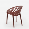 Modern design polypropyleen stoel voor exterieur keuken bar restaurant Fragus Korting