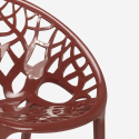 Modern design polypropyleen stoel voor exterieur keuken bar restaurant Fragus Kortingen