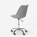 Design stoel draaibare kantoorkruk verstelbare hoogte eiffel wielen Octony 