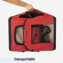 Kleine zachte opvouwbare honden- en katten transportmand 48x31,5x36cm Oliver S Catalogus