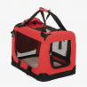 Kleine zachte opvouwbare honden- en katten transportmand 48x31,5x36cm Oliver S Korting