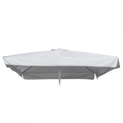 Vervangend doek voor vierkant tuinparasol Marte 3x3 m met volant Aanbieding
