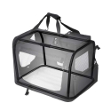 Kleine zachte opvouwbare honden- en katten transportmand 48x31,5x36cm Oliver S 
