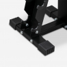 Ruimtebesparend verticaal anti-slip metalen rek voor 6 dumbbells Pakara  Kortingen