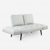 Canapé 3 places en tissu design moderne pour salon et bureau Crinitus Achat