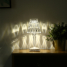 Modern design transparante tafellamp Crystal Aanbod