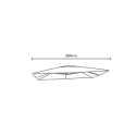Vervangend doek voor 2,5x2,5 m parasol aluminium arm Shadow Brown Aanbod
