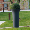 Hoge vaas Ø 58 x 100cm design ronde plantenbak terras tuin Flos Karakteristieken