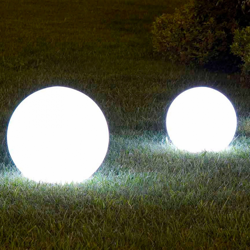 Zus Vechter Vervelen Sirio LED design bol lamp Ø 40cm voor buiten tuin bar restaurant