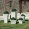 Vase décoration 40x40 Design salon terrasse et jardin Patio Caractéristiques