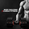 Paar halters 2 x 32 kg dumbbells met verstelbaar gewicht Oonda Catalogus