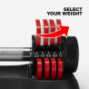 Paar dumbbells 2 x 12 kg verstelbaar gewicht Erope Kortingen