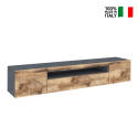 Design TV-meubel 200cm 2 laden Daiquiri Pero Ardesia L Verkoop