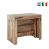 Table à manger extensible  en bois 90x51-300cm Pratika Wood Vente