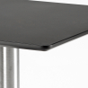 set 2 stoelen salontafel 70x70cm horeca bar restaurants starter silver 