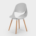 Scandinavisch design rechthoekige tafelset 80x120cm 4 stoelen Flocs Light Kosten