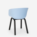 conjunto mesa de jantar quadrada 80x80cm 4 cadeiras design moderno krust Kosten