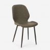 Industriële set met tafel 80x80 cm met 4 kunstleren design stoelen Wright Light Kosten