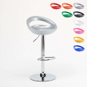 Tabouret de bar et cuisine réglable en hauteur pivotant avec repose-pieds Hollywood Offre