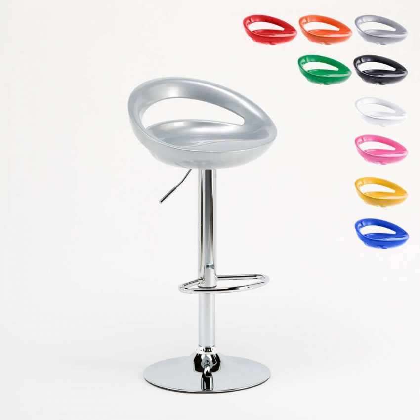 Tabouret de bar et cuisine réglable en hauteur pivotant avec repose-pieds Hollywood Offre Tabouret de bar et cuisine réglable en hauteur pivotant avec repose-pieds Hollywood Offre