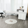 Draagbare opvouwbare aluminium massagetafel met 2 zones 210 cm Shiatsu Verkoop