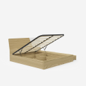 Modern design tweepersoonsbed met opbergruimte 160x200 cm Steyr King 