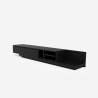 Meuble TV salon 3 Compartiments 2 Tiroirs Design moderne Linurk Choix