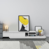 Design uitschuifbaar TV-meubel 3 vakken 2 schuiflades Linurk Verkoop