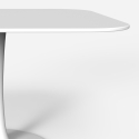 table carrée de salle à manger cuisine bar style Goblet lillium 100 Dimensions