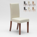 Chaise de cuisine et restaurant rembourrée en bois style henriksdal Comfort Luxury 