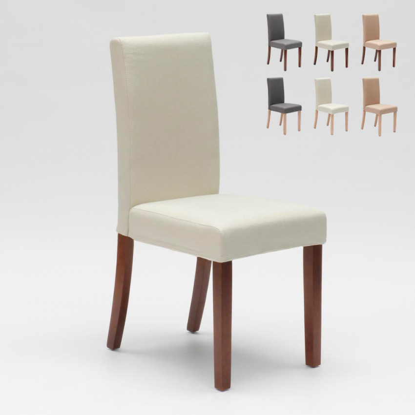 Chaise de cuisine et restaurant rembourrée en bois style henriksdal Comfort Luxury Chaise de cuisine et restaurant rembourrée en bois style henriksdal Comfort Luxury