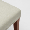 Chaise de cuisine et restaurant rembourrée en bois style henriksdal Comfort Luxury 