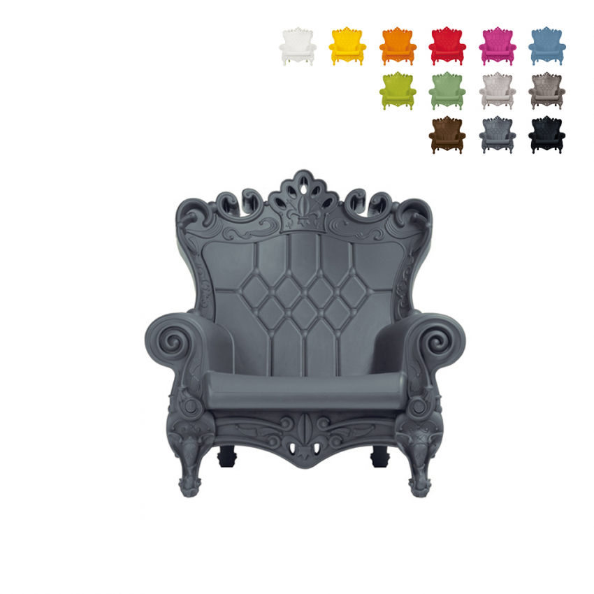 Fauteuil pour enfants design moderne en plastique Little Queen Of Love Slide Promotion