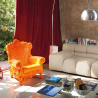 Fauteuil pour enfants design moderne en plastique Little Queen Of Love Slide 