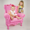 Fauteuil pour enfants design moderne en plastique Little Queen Of Love Slide 