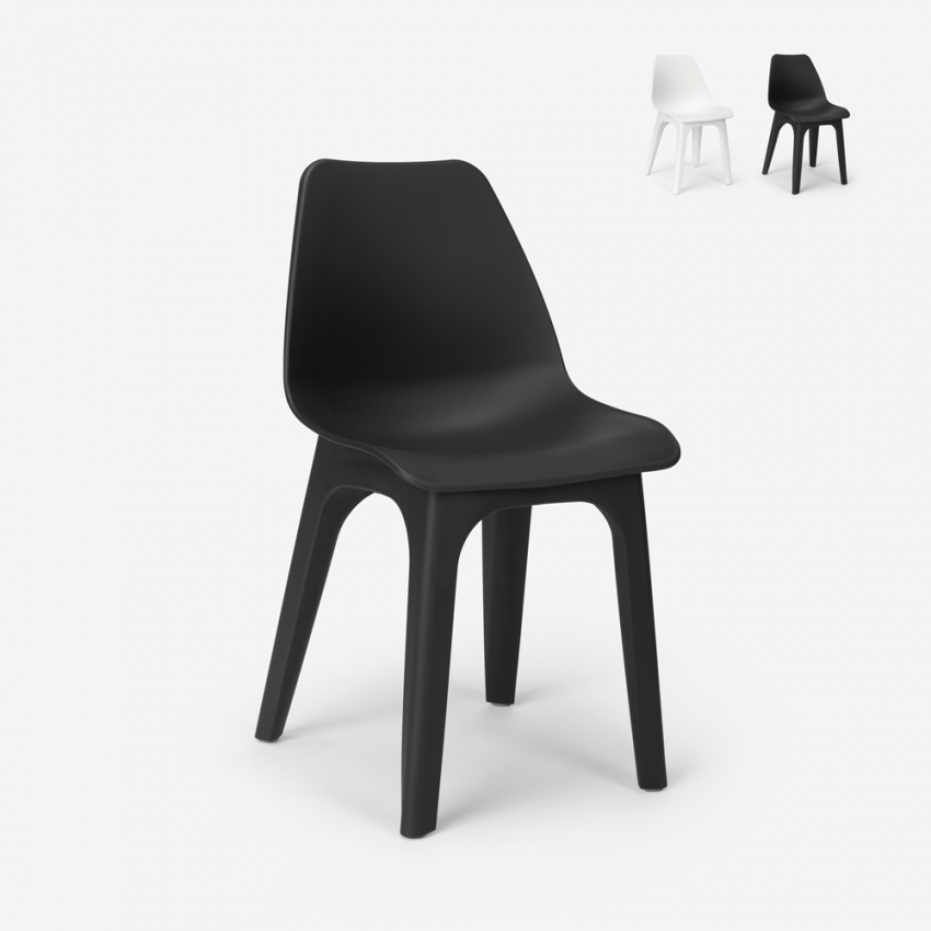 Moderne stoel polypropyleen voor bar exterieur keuken restaurant Progarden Eolo Verkoop