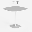 Table de cuisine bar salle à manger design moderne 80x80 Circumdo Vente