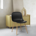 Scandinavische design stoelen voor keuken eetkamer restaurant Sleek Model