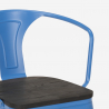 Horeca set met tafel 90x90 cm en 4 stoelen Burke 