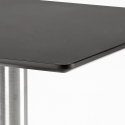 Horeca set met tafel 90x90 cm en 4 stoelen Heavy 